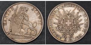 5 Franc Schweiz Silber 