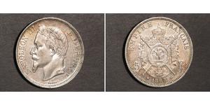 5 Franc Zweites Kaiserreich (1852-1870) Silber Napoleon III (1808-1873)