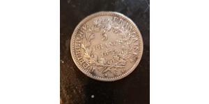 5 Franc French Third Republic (1870-1940)  Silver 