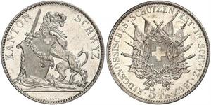 5 Franc Switzerland Silver 
