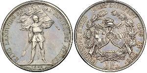 5 Franc Switzerland Silver 