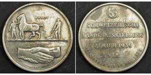 5 Franc Switzerland Silver 