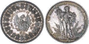 5 Franc Switzerland Silver 