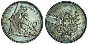 5 Franc Switzerland Silver 