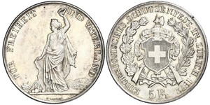 5 Franc Switzerland Silver 