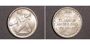 5 Franc Switzerland Silver 
