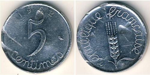 5 Franc Quinta Repubblica francese (1958 - )  