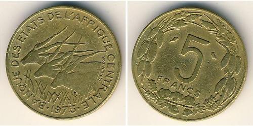 5 Franc Repubblica Centrafricana  