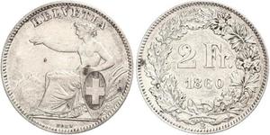 5 Franc 瑞士 銀 