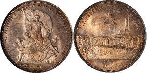 5 Franc 瑞士 銀 
