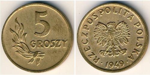 5 Grosh Polonia Bronce 