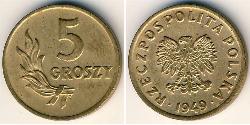 5 Grosh Poland Bronze 