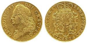 5 Guinea Regno Unito di Gran Bretagna (1707-1801) Oro Giorgio II (1683-1760)