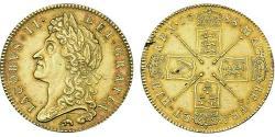5 Guinea Reino de Inglaterra (927-1649,1660-1707) Oro Jacobo II (1633-1701)