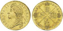5 Guinea Reino de Inglaterra (927-1649,1660-1707) Oro Jacobo II (1633-1701)