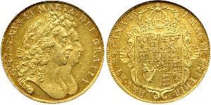 5 Guinea 英格兰王国 金 威廉三世 (奥兰治)