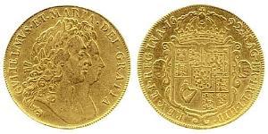 5 Guinea 英格兰王国 金 威廉三世 (奥兰治)