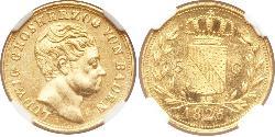 5 Gulden Grand Duchy of Baden (1806-1918) Gold Ludwig I. (Baden)(1763 - 1830)
