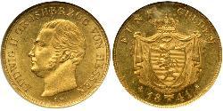 5 Gulden States of Germany Or 