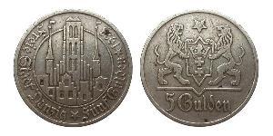 5 Gulden Gdansk (1920-1939) Silver 