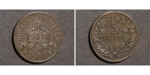5 Heller Africa Orientale Tedesca (1885-1919) Bronzo 