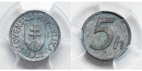 5 Heller Slovakia (1993 - ) Zinc 