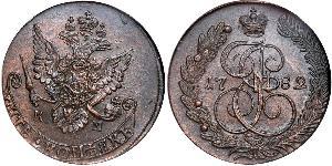 5 Kopeck Russian Empire (1720-1917) Copper Catherine II (1729-1796)