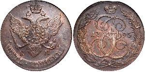 5 Kopeck Empire russe (1720-1917) Cuivre Catherine II (1729-1796)
