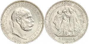 5 Korona Austria-Hungary (1867-1918) Silver Franz Joseph I (1830 - 1916)