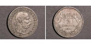 5 Korona Австро-Венгрия (1867-1918) Серебро Франц Иосиф I (1830 - 1916)