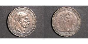 5 Korona Австро-Угорщина (1867-1918) Срібло Франц Иосиф I (1830 - 1916)