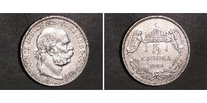5 Korona Австро-Угорщина (1867-1918) Срібло Франц Иосиф I (1830 - 1916)