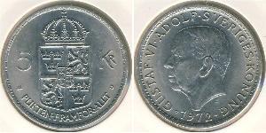 5 Krone Sweden Copper/Nickel 
