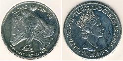 5 Krone Turks and Caicos Islands (1783 - ) Copper/Nickel 