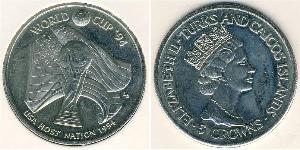 5 Krone Turks and Caicos Islands (1783 - ) Copper/Nickel 
