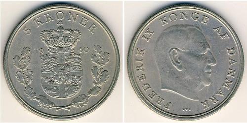 5 Krone Dänemark Kupfer/Nickel 