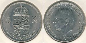 5 Krone Schweden Kupfer/Nickel 