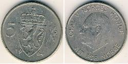 5 Krone Norvegia Rame/Nichel 