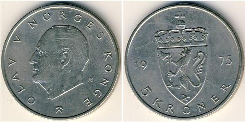 5 Krone Norvegia Rame/Nichel 