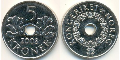 5 Krone Norvegia Rame/Nichel 
