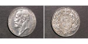 5 Krone Liechtenstein (1719 - ) Silber Johann II, Prince of Liechtenstein (1840-1929)