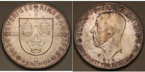 5 Krone Schweden Silber 