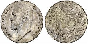 5 Krone 列支敦斯登 (1719 - ) 銀 Johann II, Prince of Liechtenstein (1840-1929)