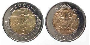 5 Kwacha Malawi (1964 - ) Bimetal 