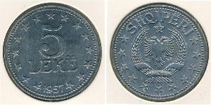 5 Lek Sozialistische Volksrepublik Albanien (1944 - 1992)  