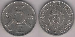 5 Leu Moldavia (1991 - )  
