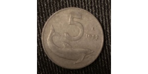 5 Lira Italia Alluminio 