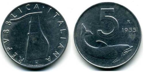 5 Lira Italy Aluminium 