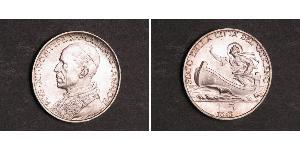 5 Lira Vatican (1926-) Argent Pie XII (1876 - 1958)