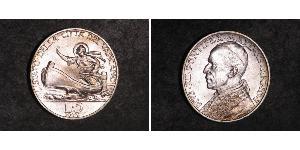 5 Lira Vatican (1926-) Argent Pie XII (1876 - 1958)